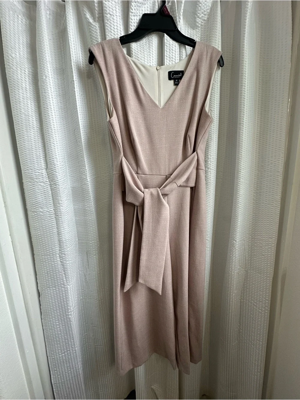 connected apparel sleeveless neck